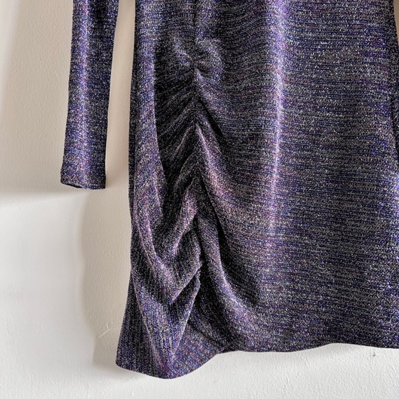 Ramy Brook Portia Metallic Bodycon Mini Dress Multi Colorway Size XL - Picture 6 of 12